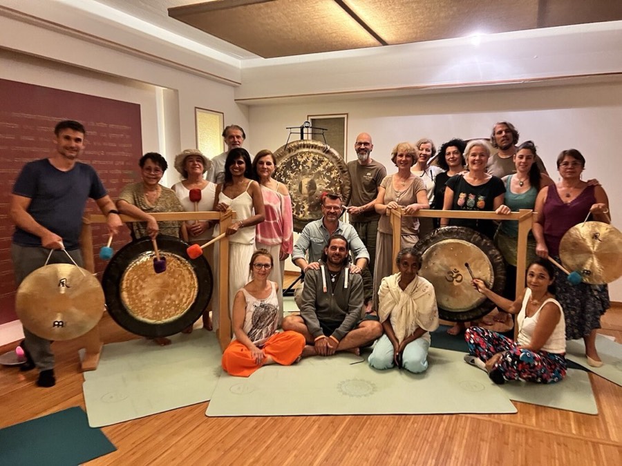 Sacred Gongs, Multi Gong Meditation im Narada Yoga Studio Erlangen