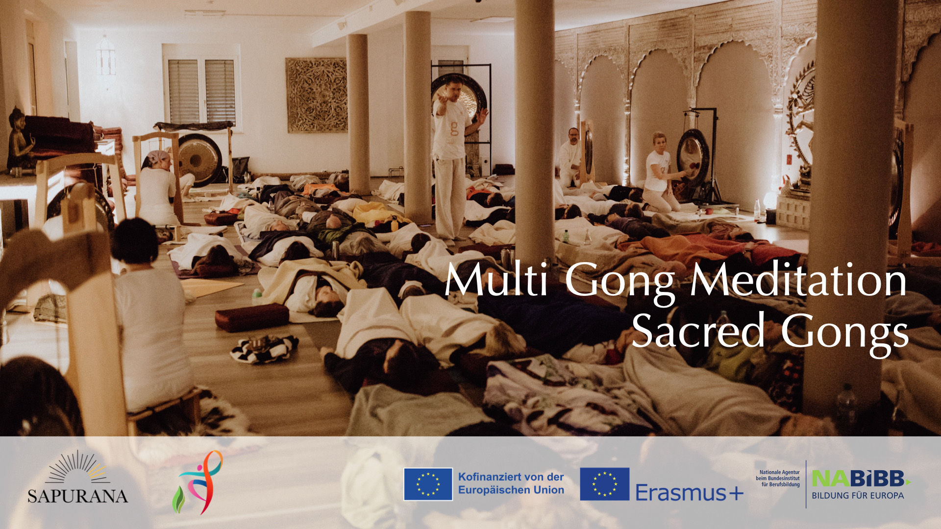 Sacred Gongs, Multi Gong Meditation in der Tai Chi Schule Stuttgart