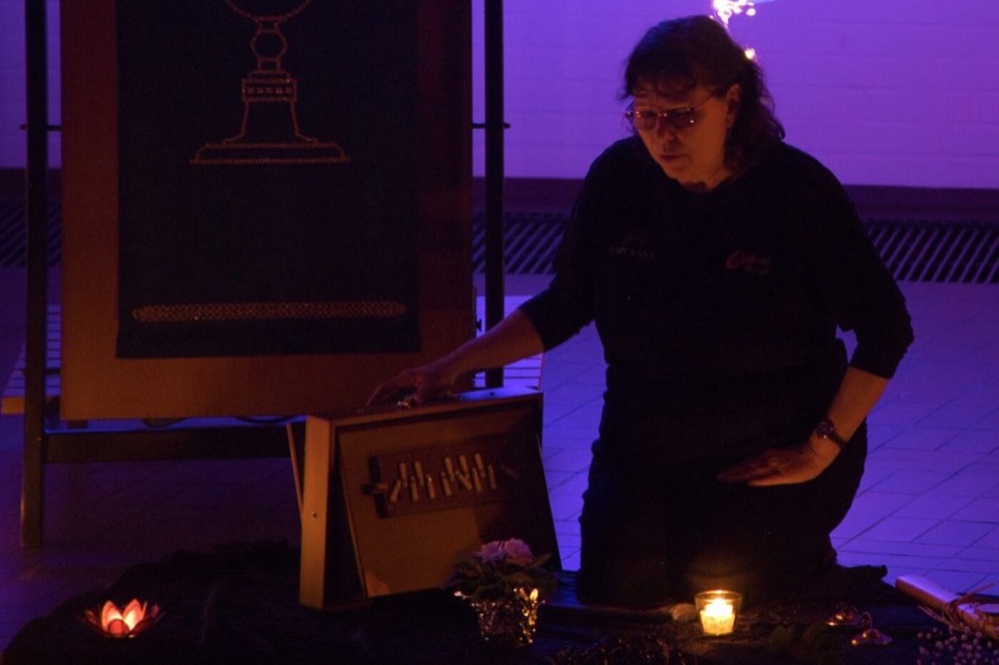 Gong-Konzert in der Kirche Büdelsdorf