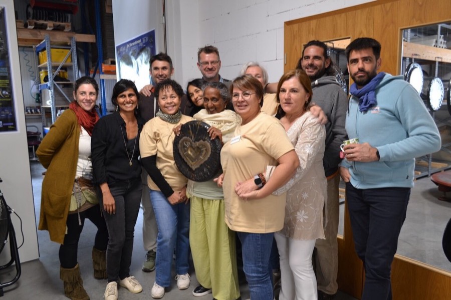 World of Gongs bei Oetken in Fockbek, Tag 2 Gong Sessions
