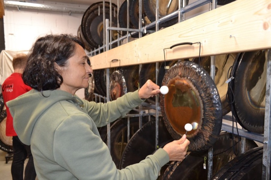 World of Gongs bei Oetken in Fockbek, Tag 3 Workshops