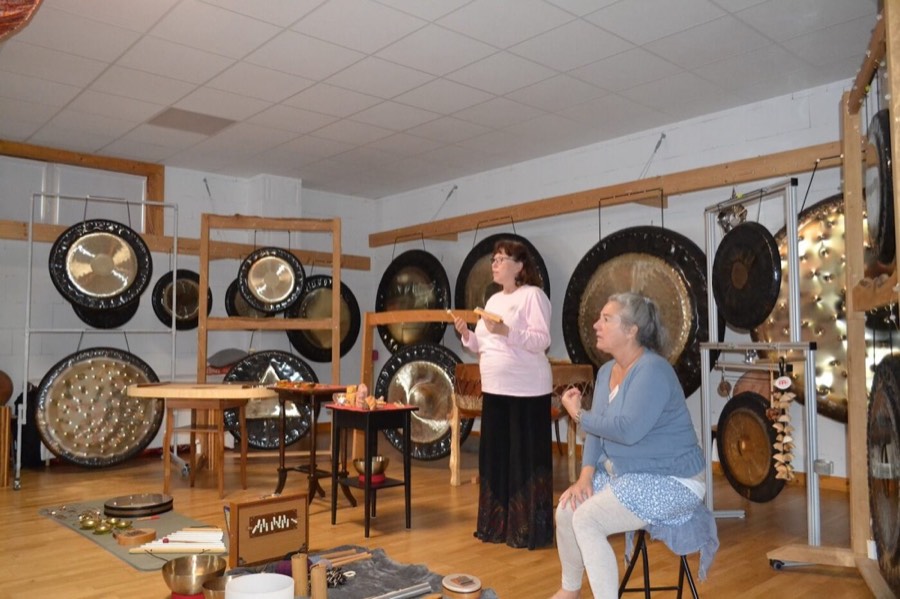World of Gongs bei Oetken in Fockbek, Tag 3 Workshops