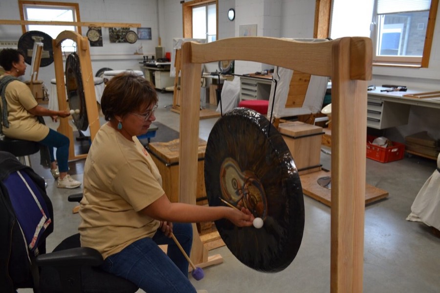 World of Gongs bei Oetken in Fockbek, Tag 3 Workshops