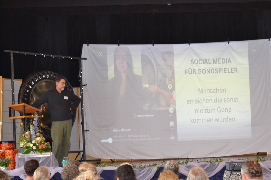 Impression vom 2. Gong Symposium 2026 im Tagungshaus Lebensbogen