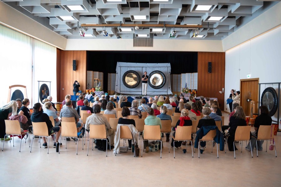 Impression vom 2. Gong Symposium 2026 im Tagungshaus Lebensbogen