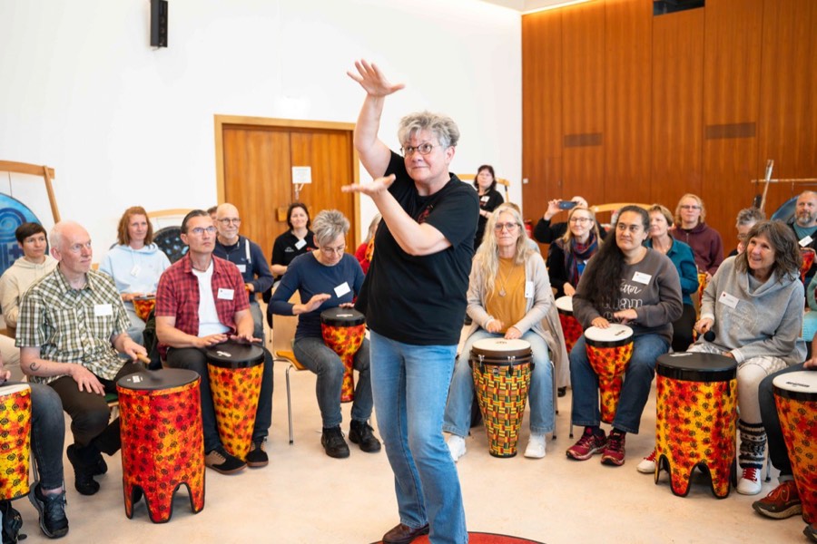 Impression vom 2. Gong Symposium 2026 im Tagungshaus Lebensbogen