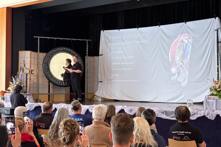 Impression vom 2. Gong Symposium 2026 im Tagungshaus Lebensbogen